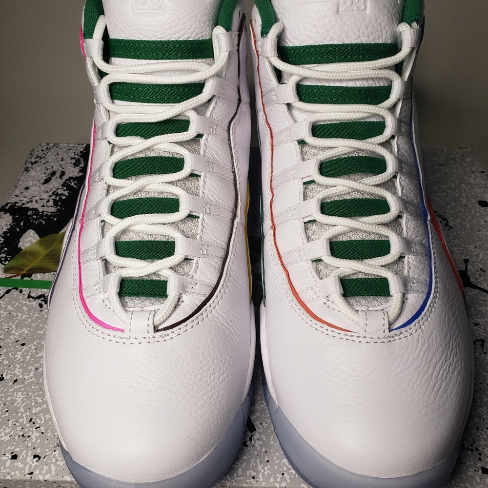 AIR JORDAN 10 RETRO 'WINGS' MENS 11.5 [CK4352-103] - Picture 14 of 16
